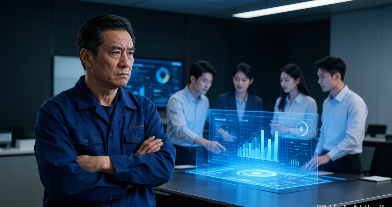 我给一家工厂上AI系统，CIO全力支持，结果第一个跳出来反对的是生产部经理