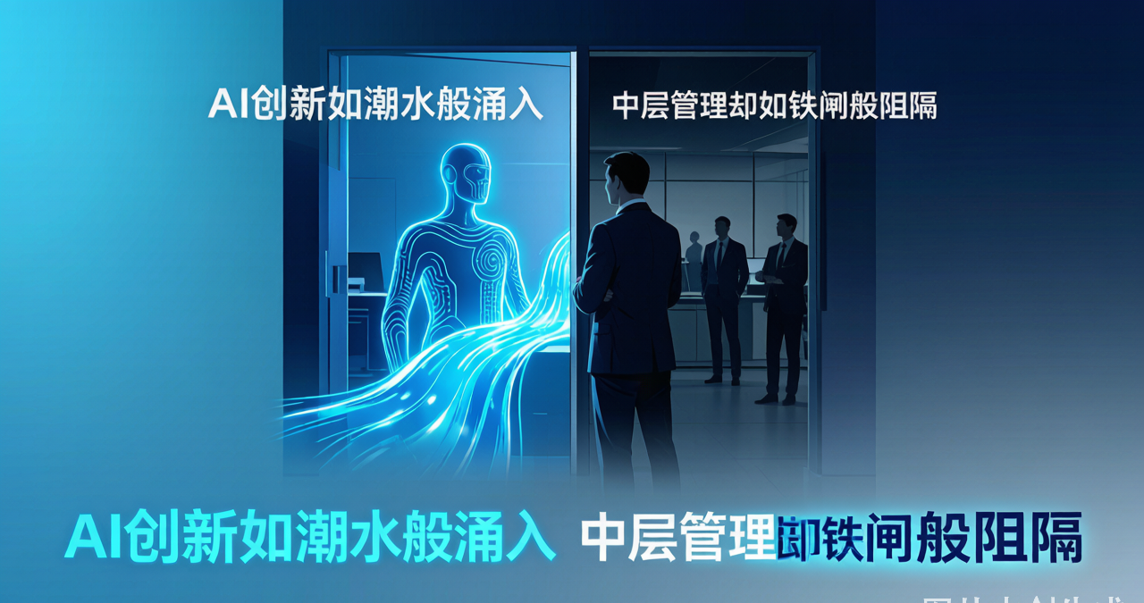 3000家企业踩过的坑：AI落地最怕的不是技术，是中层